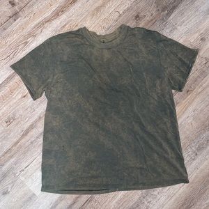 Lululemon acid wash athletic tee
